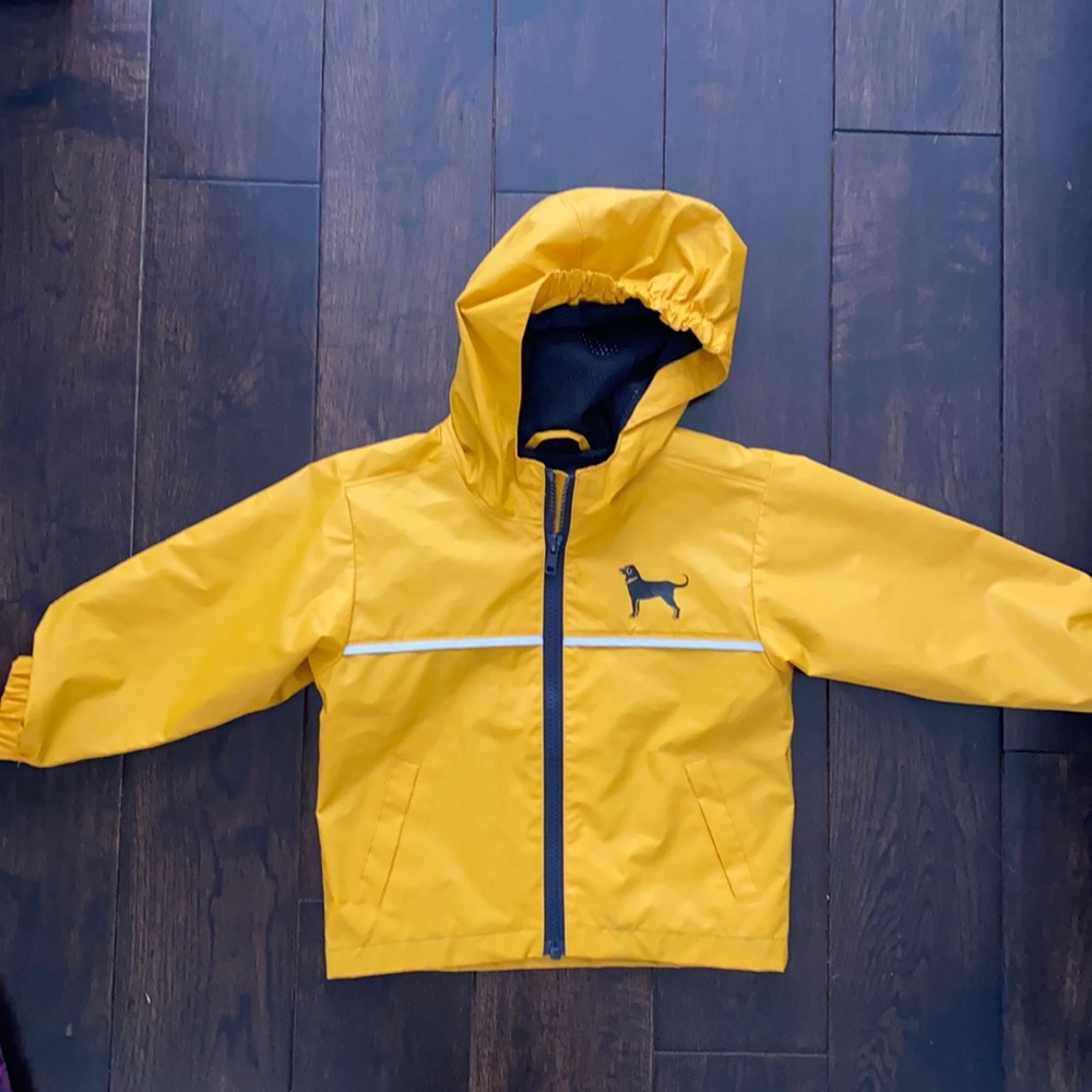 The Black Dog Brand raincoat